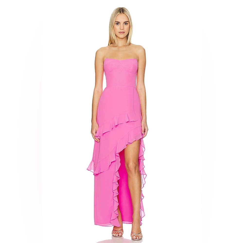 Amanda Uprichard Magnolia Dress in Aster XS - worn once!